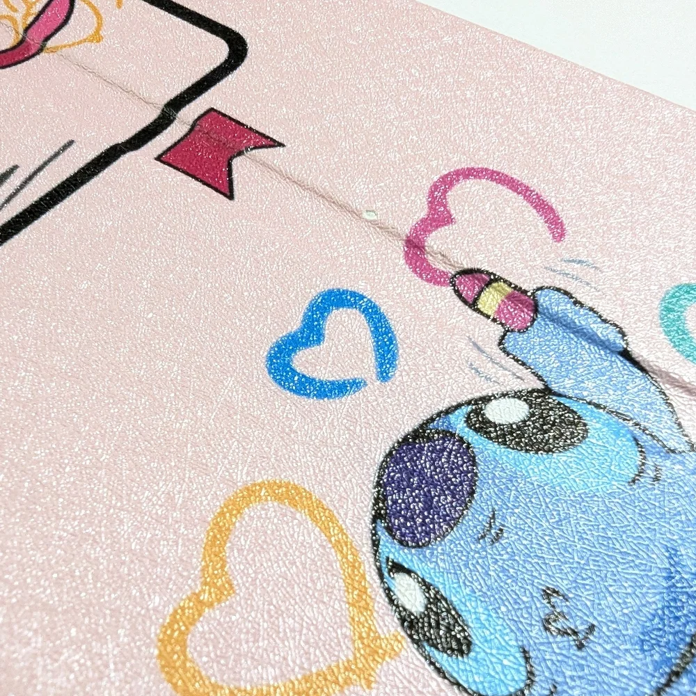 Pink Tablet Case Featuring Lilo & Angel Cartoon Design NWOT